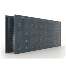 Инструментальная перфорированная панель для верстака Premium 1880 мм, серая, Ferrum 11.934-7016