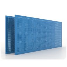 Инструментальная перфорированная панель для верстака Premium 1310 мм, синяя, Ferrum 11.933-5015