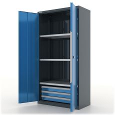 Шкаф инструментальный Premium, серо-синий, Ferrum 13.1331-7016/5015