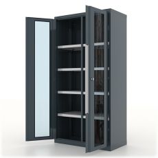 Шкаф инструментальный Premium, серый, двери со стеклом, Ferrum 13.2082-7016