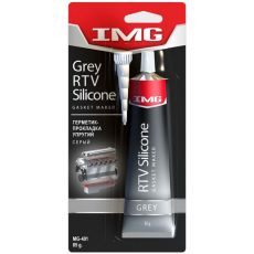 Герметик для прокладок упругий,  85 г, серый, IMG Grey RTV Silicone Gasket Maker
