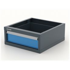 Подвесной ящик для инструментов для верстака Premium, серо-синий, Ferrum 15.101-7016/5015
