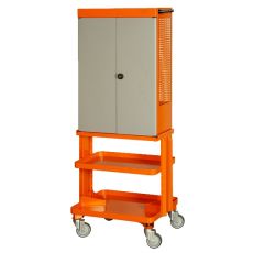 BAHCO 1495CD60W Инструментальный шкаф на открытой тележке, оранжевый