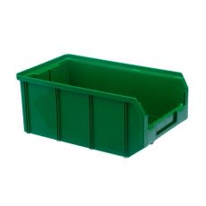 Ящик пластиковый 9,4л 341x207x143мм зеленый Ferrum 05.412-6024