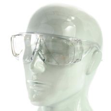 Очки защитные открытого типа, прозрачные, ударопрочный поликарбонат, СИБРТЕХ 89155