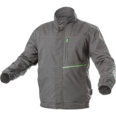 Рабочая куртка темно-серая HOEGERT Lemberg, размер XL, HT5K800-XL