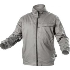 Рабочая куртка светло-серая HOEGERT Kalmit, размер XL, HT5K803-XL