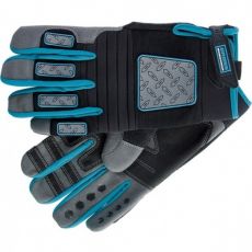 Рабочие перчатки универсальные, комбинированные, черный/синий, Deluxe, Gross, размер 2XL, 90335