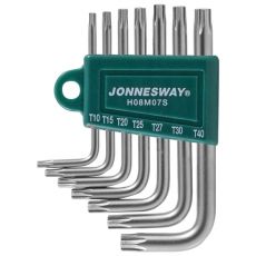 Набор ключей торцевых TORX T10-T40, 7 предметов, Jonnesway H08M07S