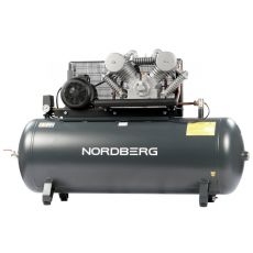 NORDBERG NCP500/1000-16 Компрессор поршневой с ременной передачей 380В, ресив. 500л, 1000л/мин
