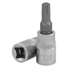 Насадка торцевая 1/4"DR с вставкой-битой TORX, T10, L=37 мм, Jonnesway S07H210