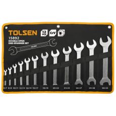 Набор рожковых ключей, 6-32 мм, 12 предметов TOLSEN TT15892