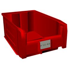 Ящик пластиковый 20 литров красный Феррум 05.405-3000