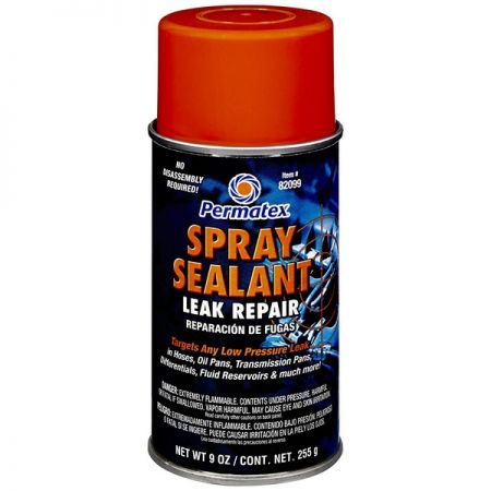 Клей-герметик устранитель течи, 255 г, аэрозоль, Permatex Spray Sealant Leak Repair
