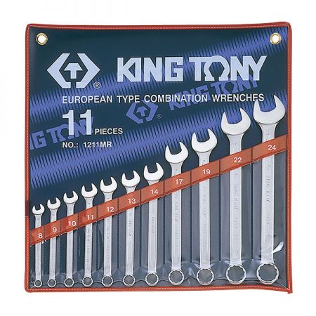 Набор ключей комбинированных 1/4-15/16 дюйма 11 предметов King Tony 1211SR
