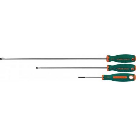 Отвертка стержневая шлицевая ANTI-SLIP GRIP, SL5.5х200 мм, Jonnesway, D71S5200