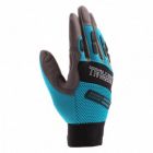 Рабочие перчатки универсальные, комбинированные, черный/синий, Stylish, Gross, размер XL, 90328