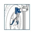 Устройство для подъема за колесо Lift-Mate Stels, 3 т, Stels 50533