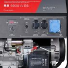 Генератор (электростанция) бензиновый с разъемом для блока автоматики Fubag BS 5500 A ES