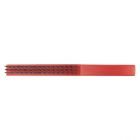 Щетка металлическая зачистная, трехрядная, закаленная прямая проволока с пластиковой ручкой, Matrix 74813