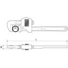 BAHCO 361-8 Ключ трубный Стиллсона, длина 200 мм, максимальный диаметр 25 мм