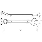 BAHCO 111Z-1.3/4 Ключ комбинированный дюймовый, 1-3/4 дюйма