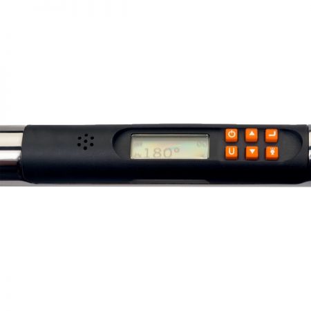 BAHCO TAW1430M Электронный динамометрический ключ с фиксированной головкой 1/4 дюйма, 1,5-30 Нм, измерение угла