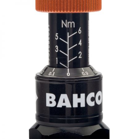 BAHCO TSS600 Динамометрическая отвертка, квадрат 1/4 дюйма, 1-6 Нм