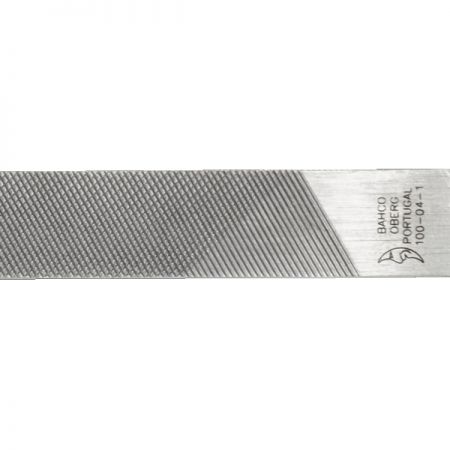 BAHCO 1-100-12-3-0 Напильник плоский 300x30x6 мм, бархатный, без ручки