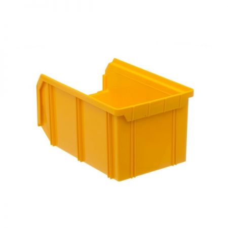 Ящик пластиковый 3,8л 234x149x121мм желтый Ferrum 05.432-1018
