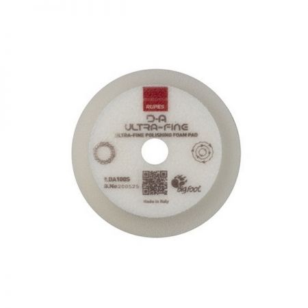 Полировальный диск из поролона (сверхтонкая отделка), белый, 80/100 мм (1 шт) RUPES D-A ULTRA FINE 9.DA100S
