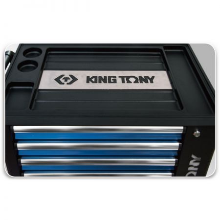 KING TONY 87G35-7B-KB Тележка инструментальная, 7 ящиков