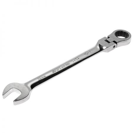 Набор ключей комбинированных трещоточных шарнирных, 8-19 мм, 14 предметов, JTC-K6142