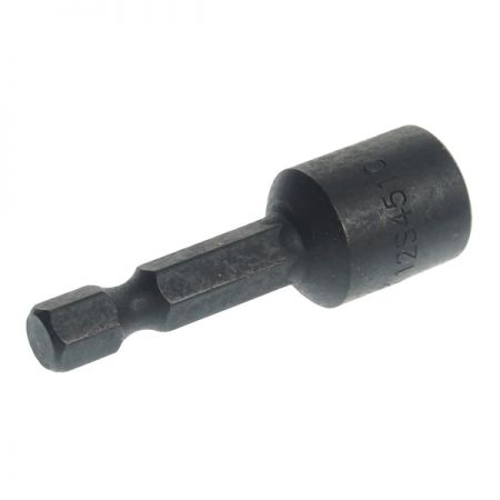 Головка для шуруповерта 1/4", 10 мм, магнитная JTC-12S4510