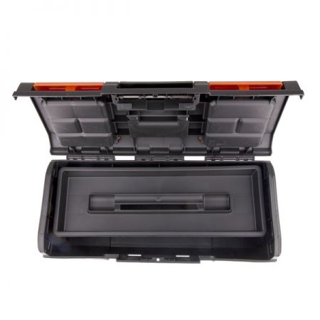 Ящик для инструментов пластиковый усиленный 24", 587x280x257 мм, Stels 90763