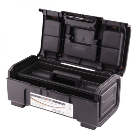 Ящик для инструментов пластиковый усиленный 16", 390x220x162 мм, Stels 90761