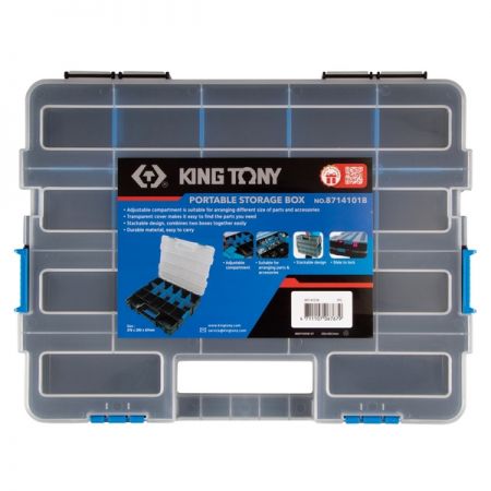 KING TONY 8714101B Органайзер универсальный 376x290x67 мм