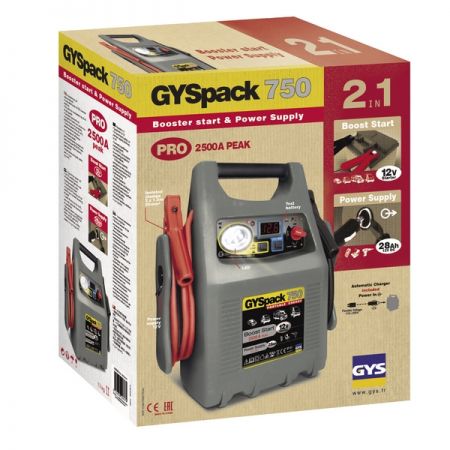 Автономное пусковое устройство GYS GYSPACK 750 12V