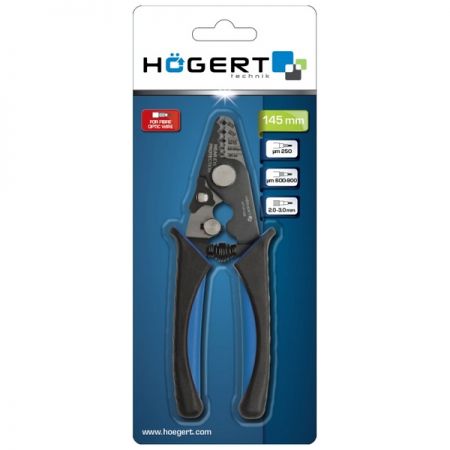 Клещи для зачистки оптоволокна HOEGERT HT1P186