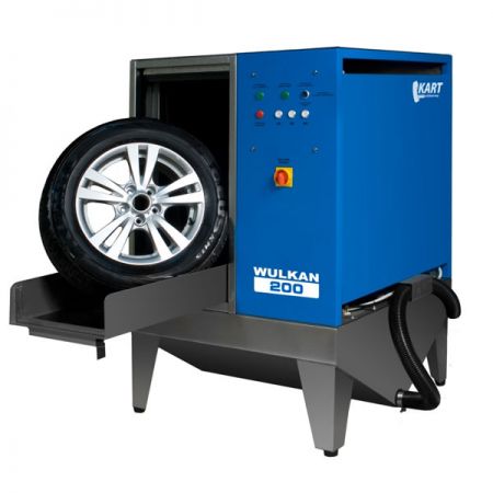 Автоматическая установка для мойки колес гранулами KART WULKAN 200